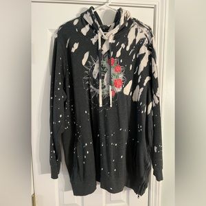 Torrid Hoodie Sweatshirt Tie Dye